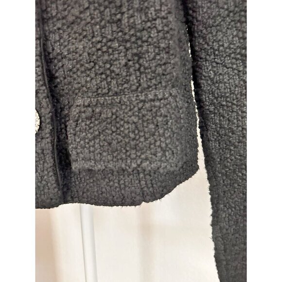 Willow‎ Women 100% Cotton Chunky Knit Cardigan Jacket Jewel Button Fitted. Small - Picture 4 of 7